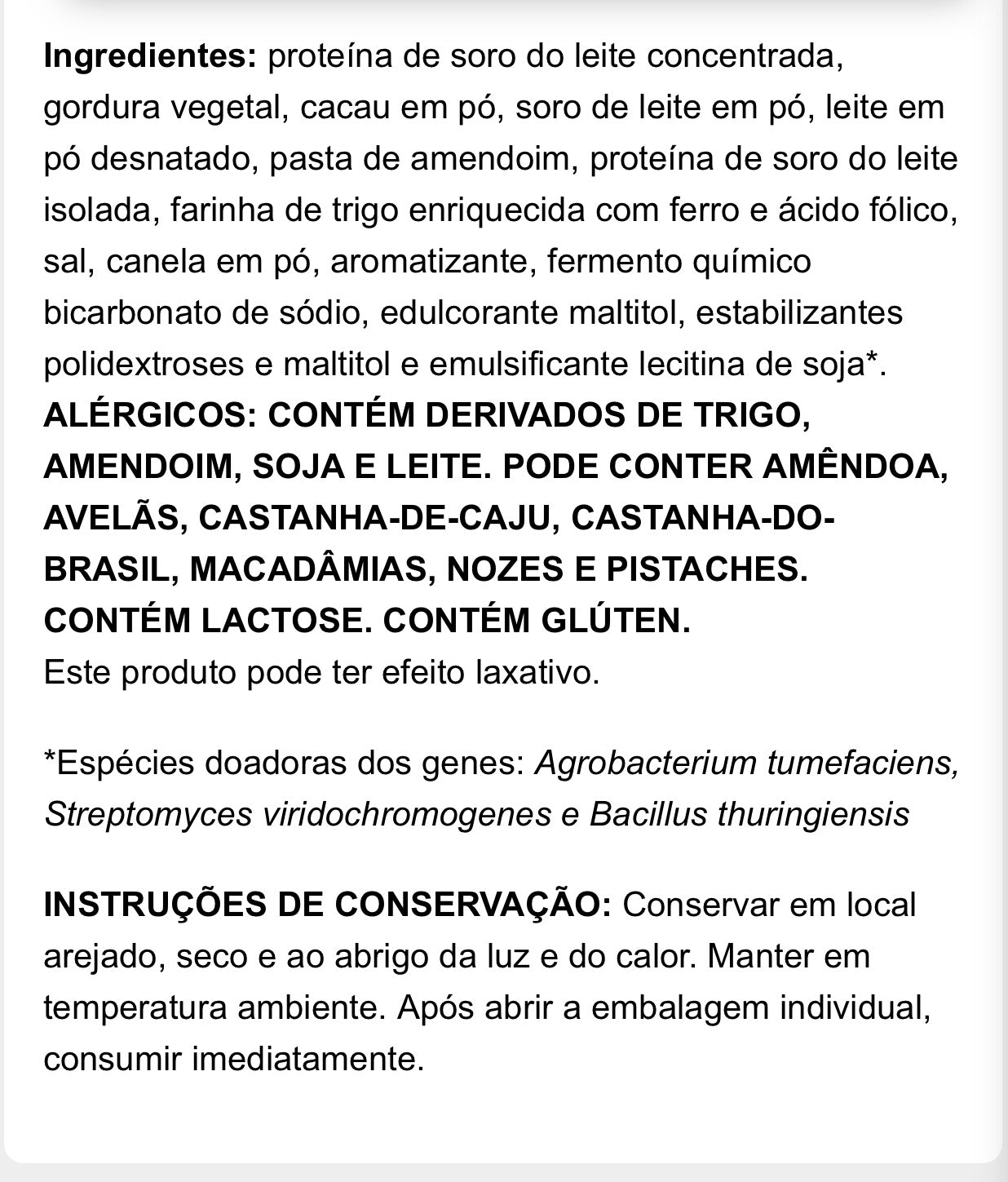 Wafer BRICKS sabor Amendoim c/ canela e cobertura de chocolate 12 unidades