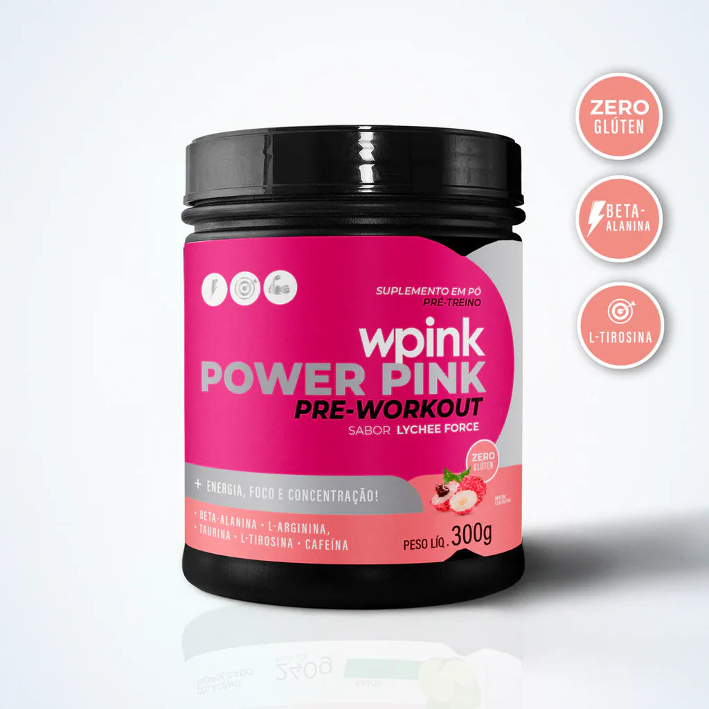 Pre Treino SUPER POWER PINK 300g