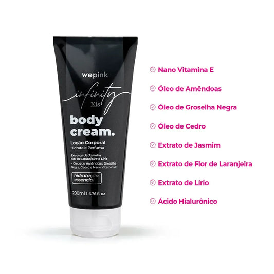 Body Cream Infinity Xis Hidratante 200ml