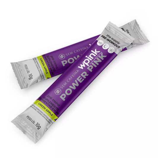 Pré treino POWER PINK SEM CAFEÍNA 30 sachês