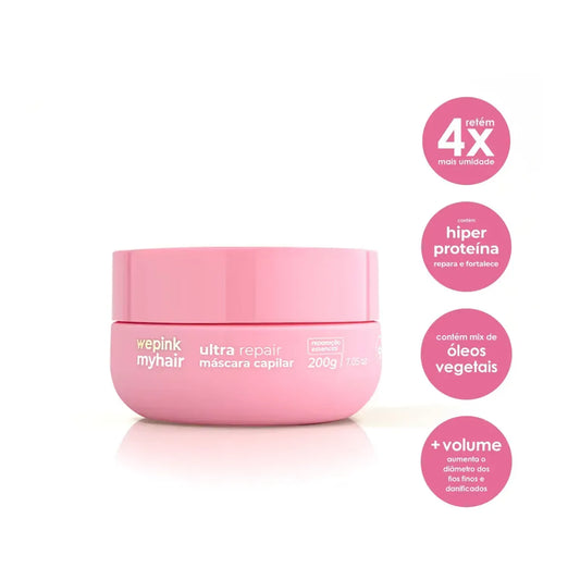 Kit shampoo, condicionador e máscara capilar