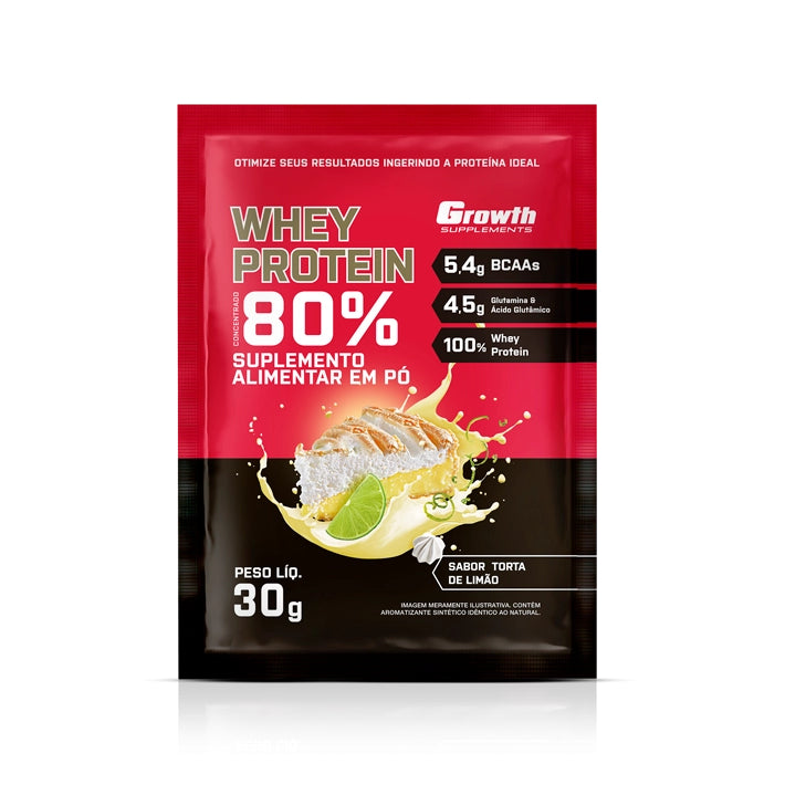 Dose 30g Whey Torta de Limão