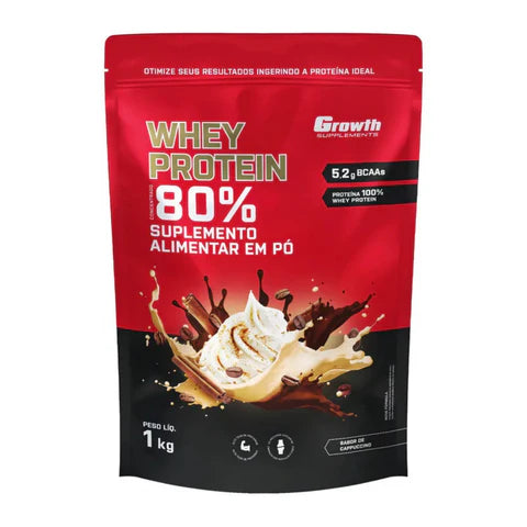 Whey Protein Cappuccino - Growth Suplementos