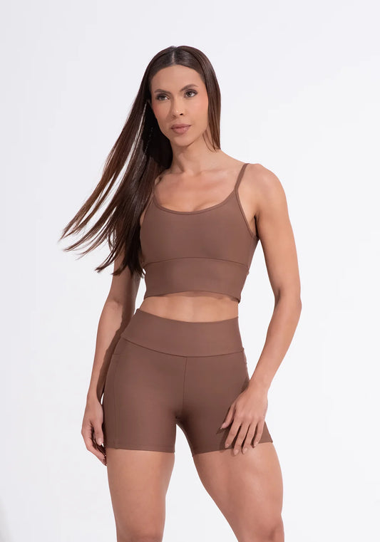 Top Fitness com bojo Aura DLK