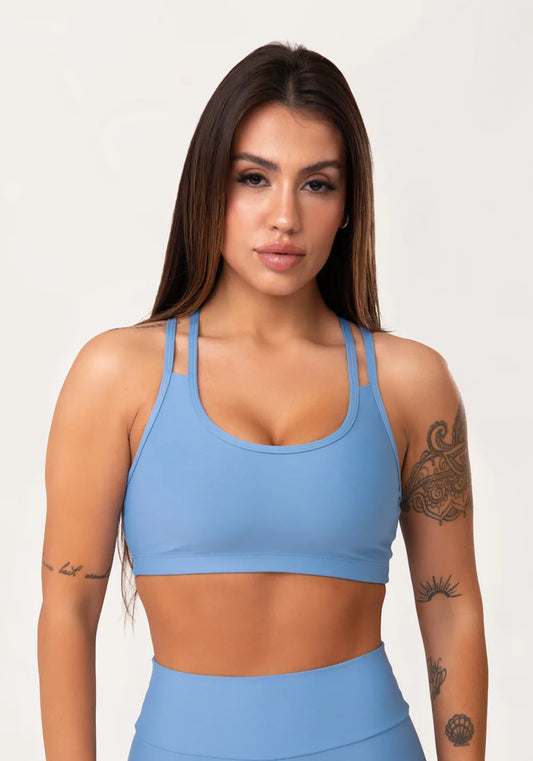 Top Fitness com Alça Dupla Aura DLK