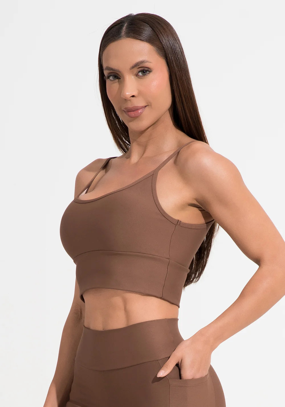 Top Fitness com bojo Aura DLK