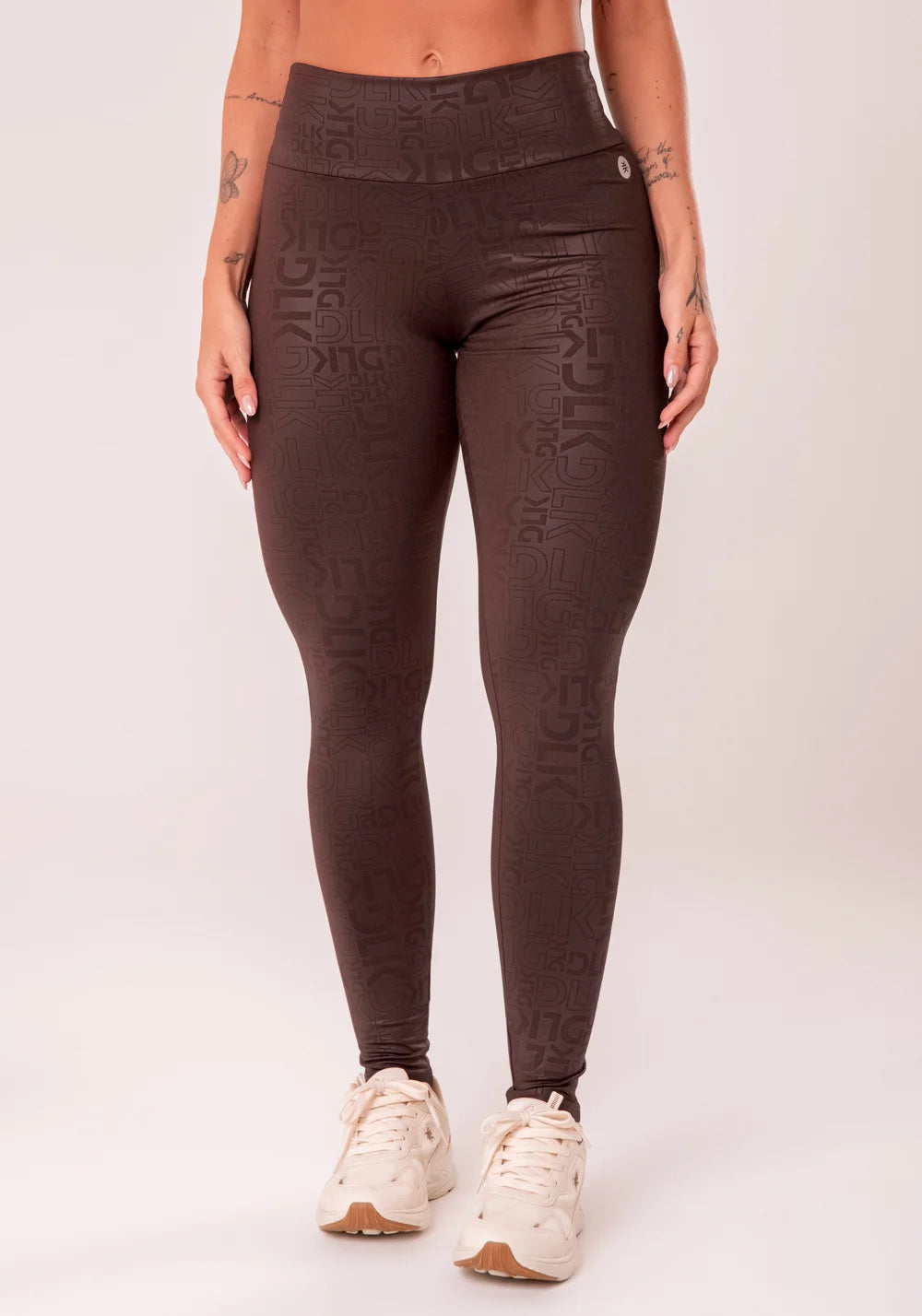 Legging Fitness Logomania Reflections DLK
