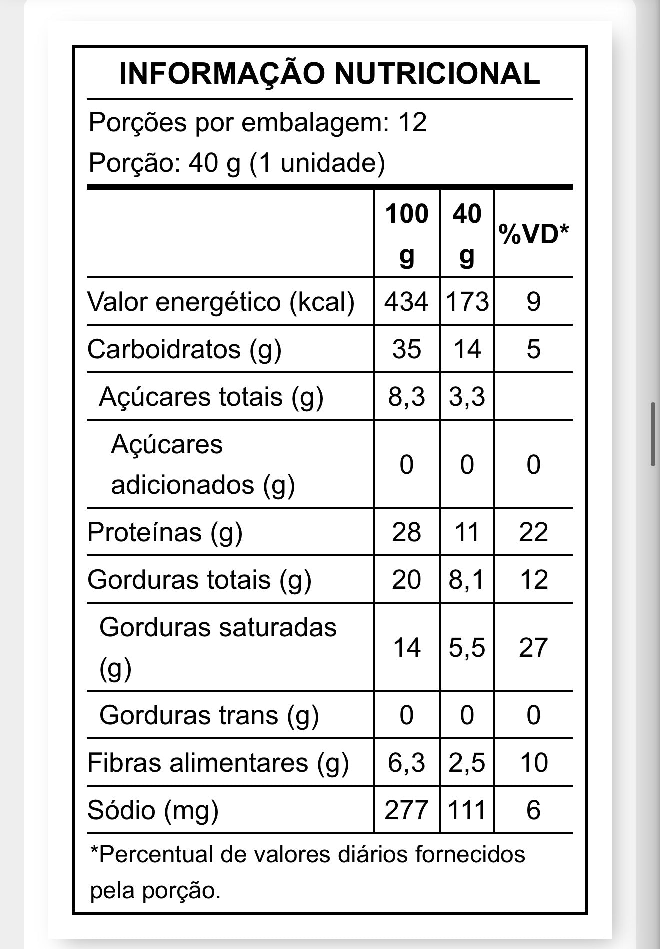Barrinha de Proteína Sabor Morango Silvestre c/ Cobertura de Chocolate ao Leite