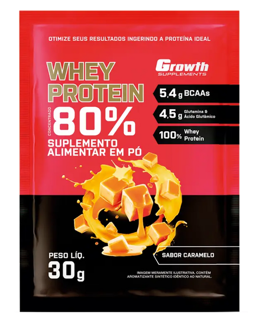 Dose 30g whey Caramelo