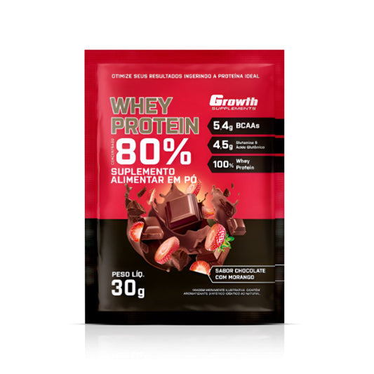 Dose 30g whey Chocolate com Morango