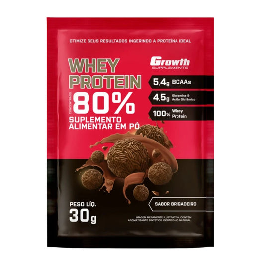 Dose 30g whey Brigadeiro - Growth