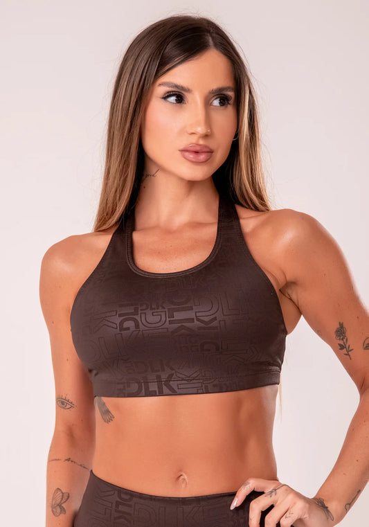 Top Fitness Nadador Logomania DLK