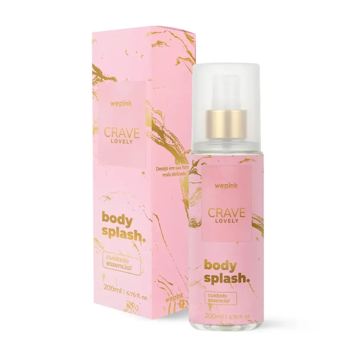 Body Splash Crave Lovely Desodorante Colônia 200ml