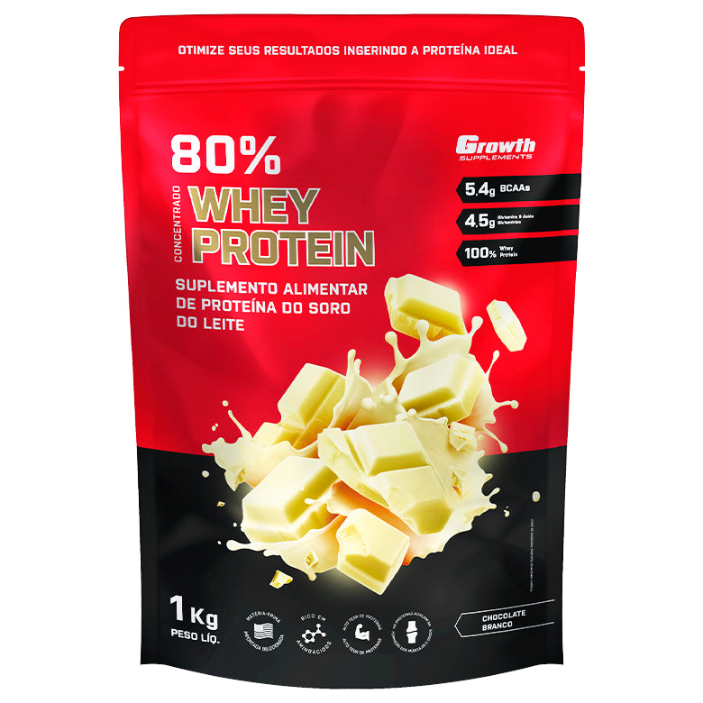 Whey Protein Chocolate branco - Growth