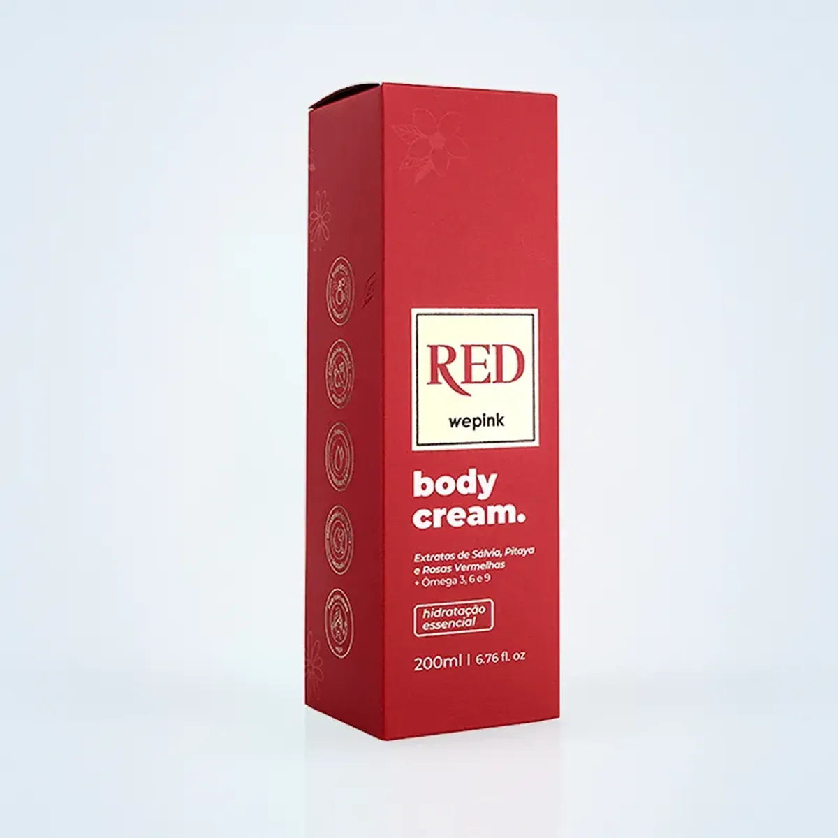 Body Cream Red Desodorante Hidratante 200ml