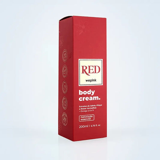 Body Cream Red Desodorante Hidratante 200ml