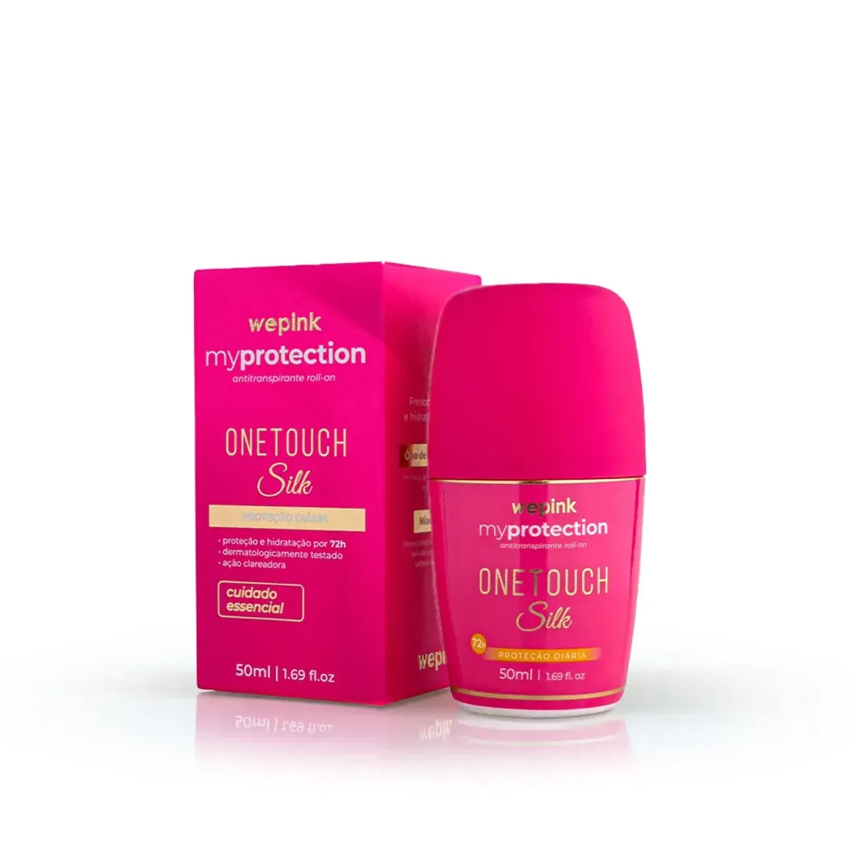Desodorante Antitranspirante Roll-on One Touch Silk 50ml