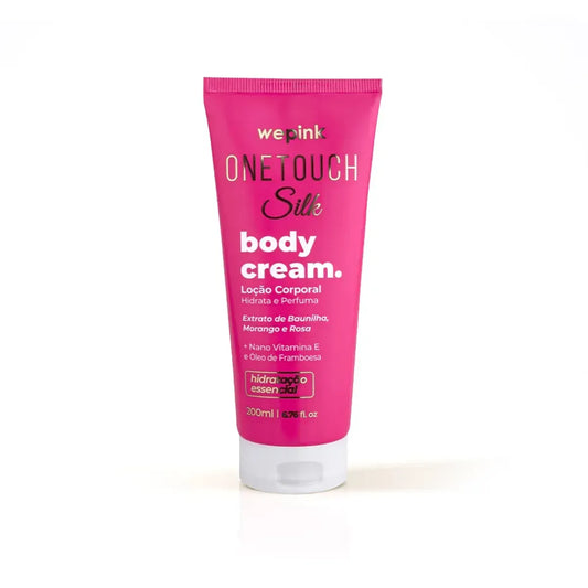Body Cream One Touch Silk Hidratante 200ml