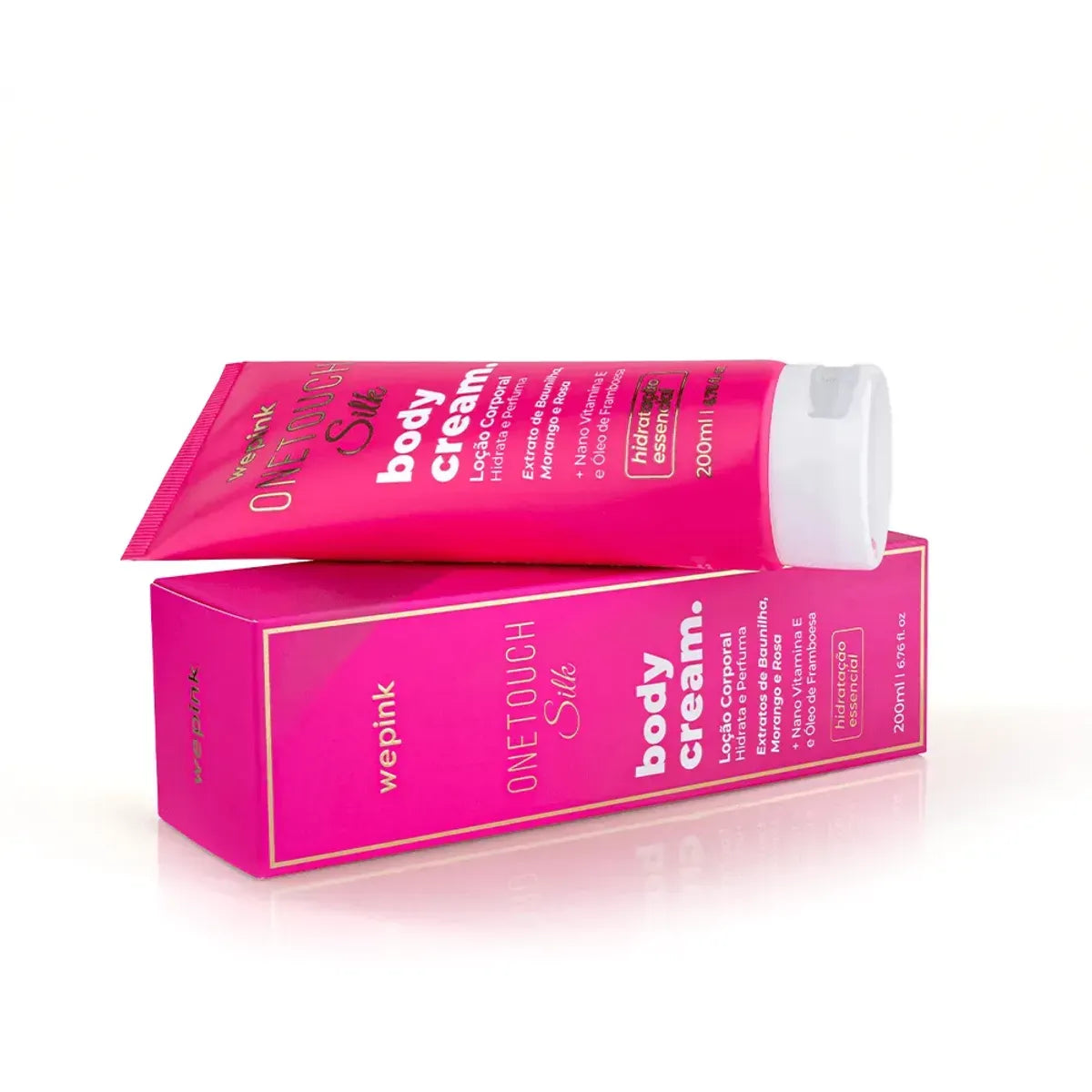 Body Cream One Touch Silk Hidratante 200ml