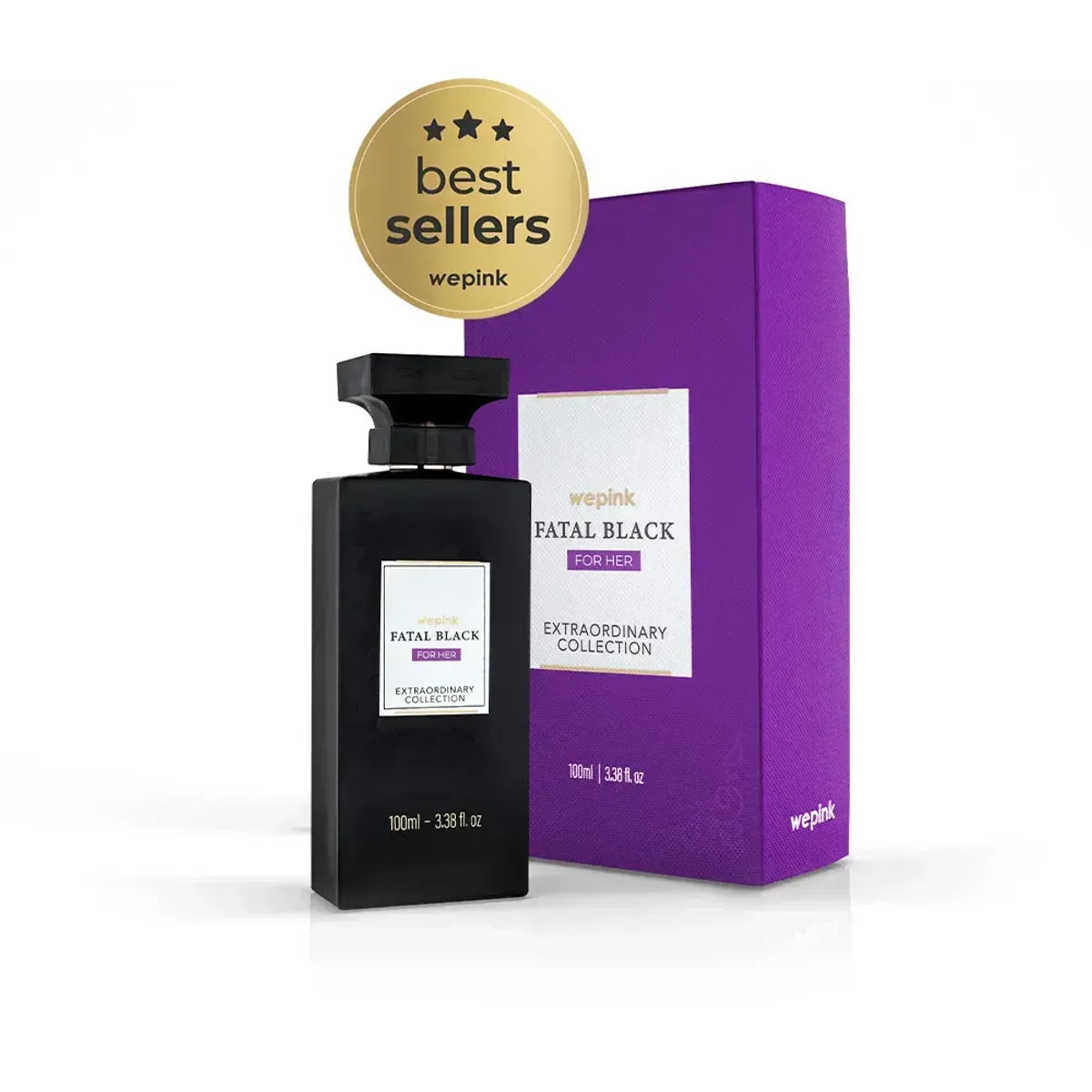 Fatal Black For Her Desodorante Colônia 100ml