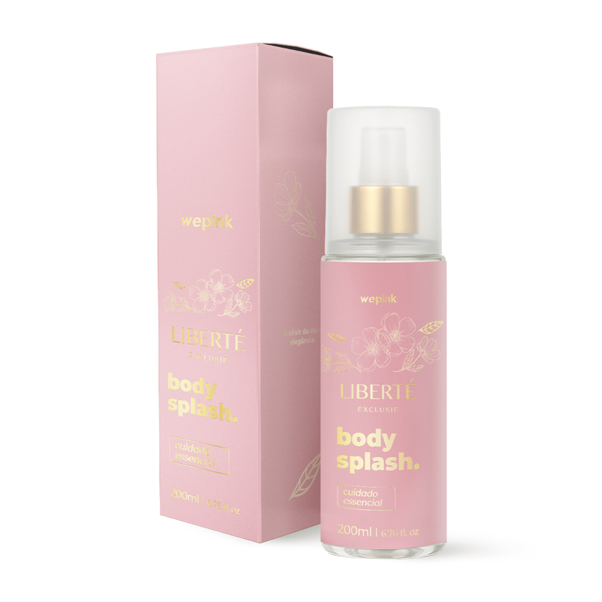 Body Splash Liberté Exclusif Desodorante Colônia 200ml