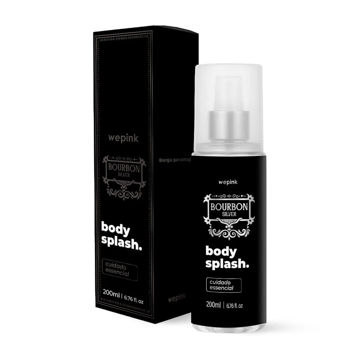 Body Splash Bourbon Silver Desodorante Colônia 200ml (SEM CAIXA)