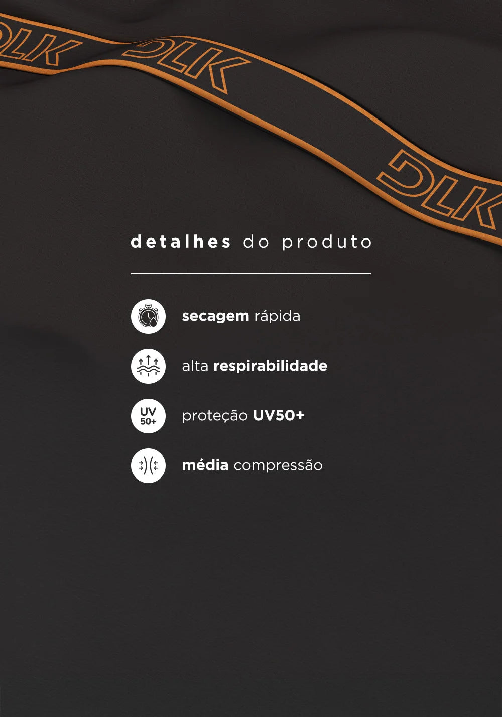 Legging fitness com elástico lateral - GRAFITE c/ CARAMELO