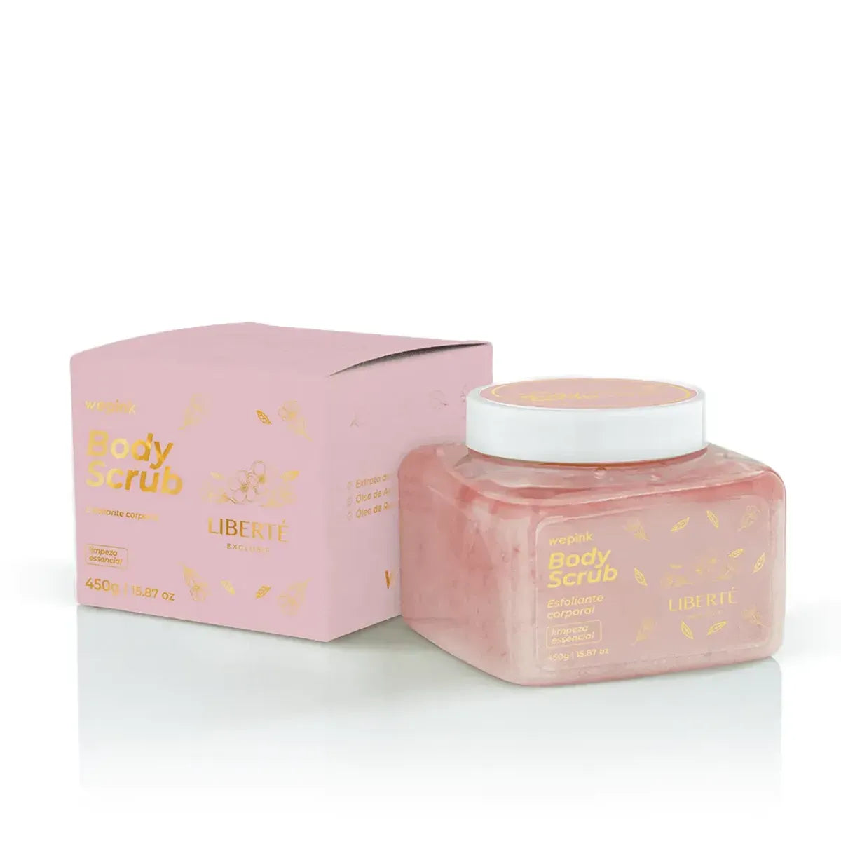 Body Scrub Liberté Exclusif Esfoliante Corporal 450gr