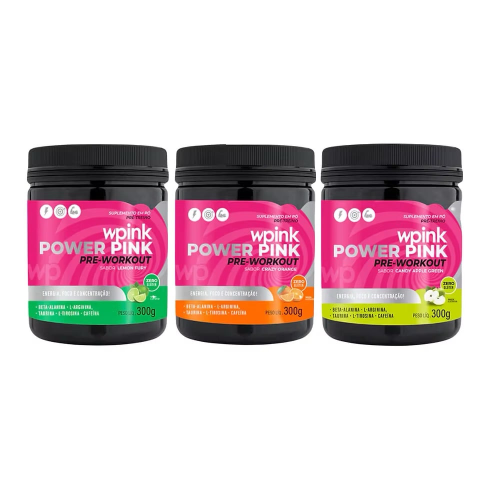 Pre Treino SUPER POWER PINK 300g